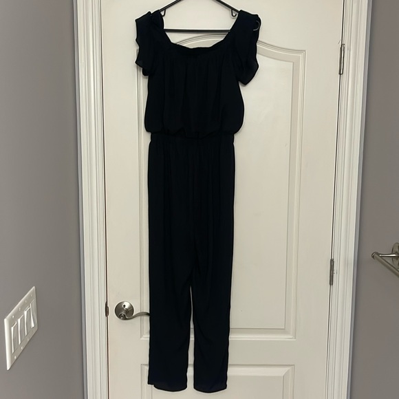 Express Pants - Off the shoulder Express Jumpsuit